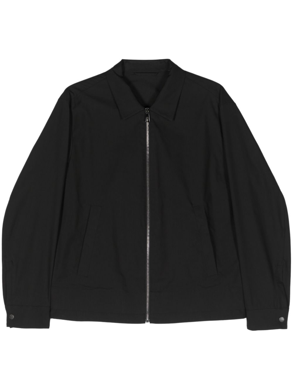 Neil Barrett classic-collar shirt jacket - Black von Neil Barrett