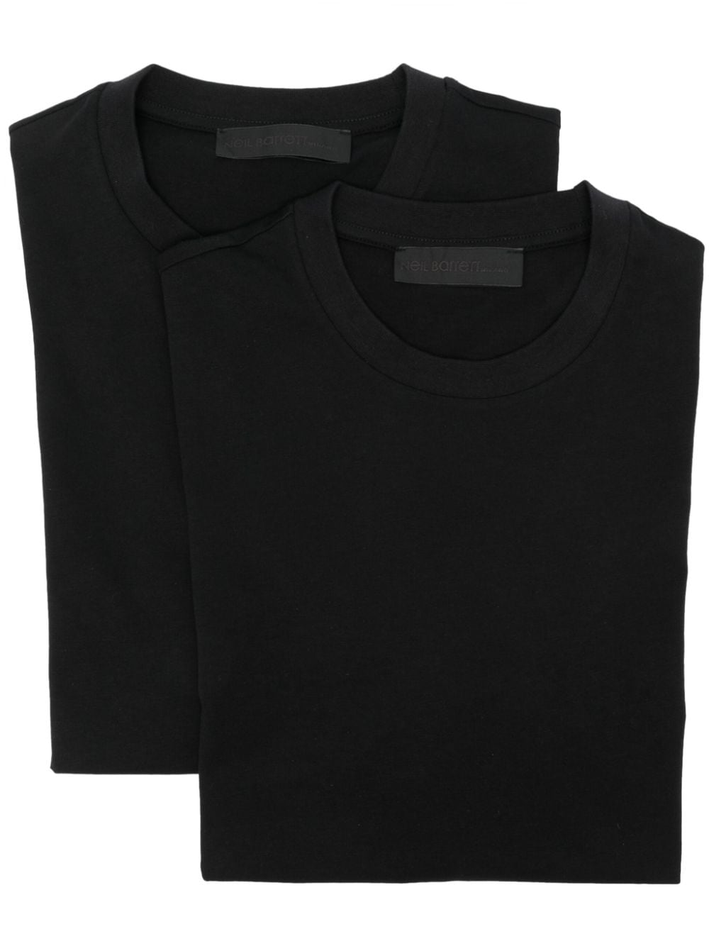 Neil Barrett cotton jersey T-shirt (pack of two) - Black von Neil Barrett