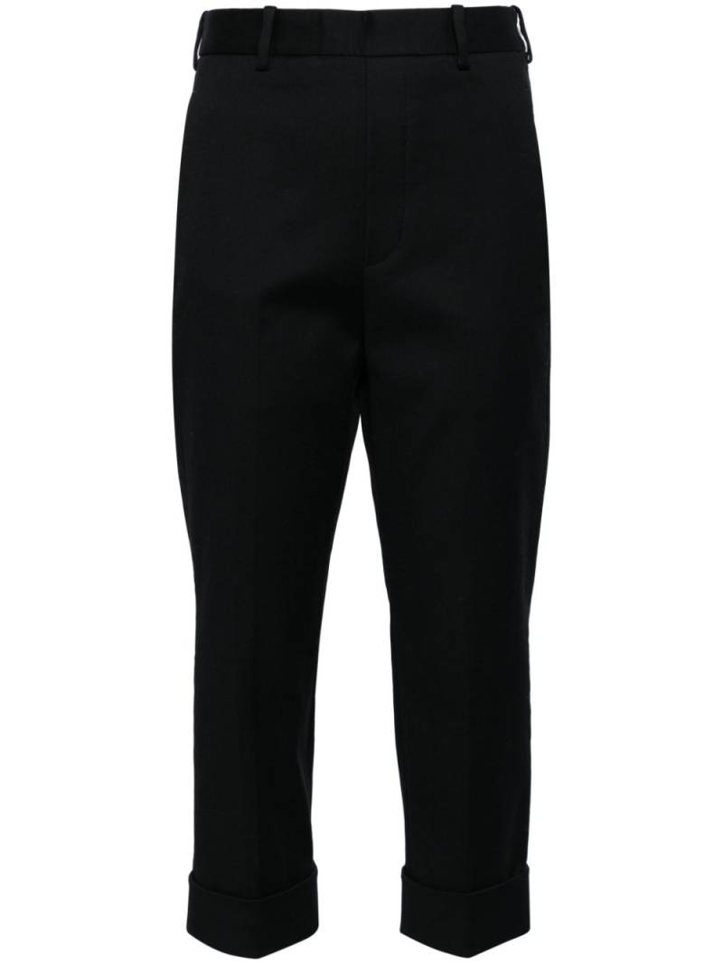 Neil Barrett cropped tailored trousers - Black von Neil Barrett