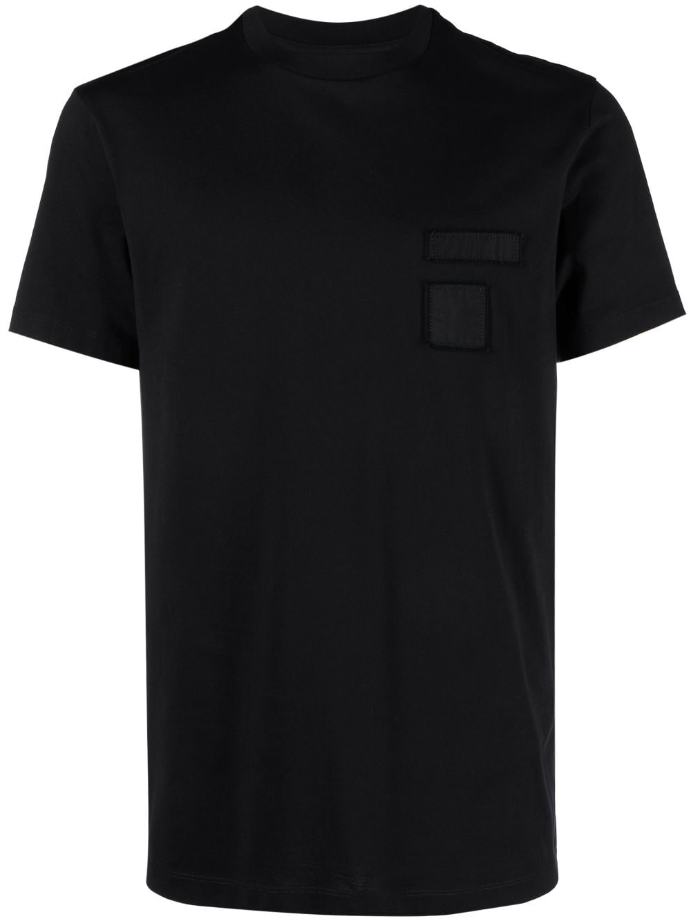 Neil Barrett patch-detail cotton T-shirt - Black von Neil Barrett