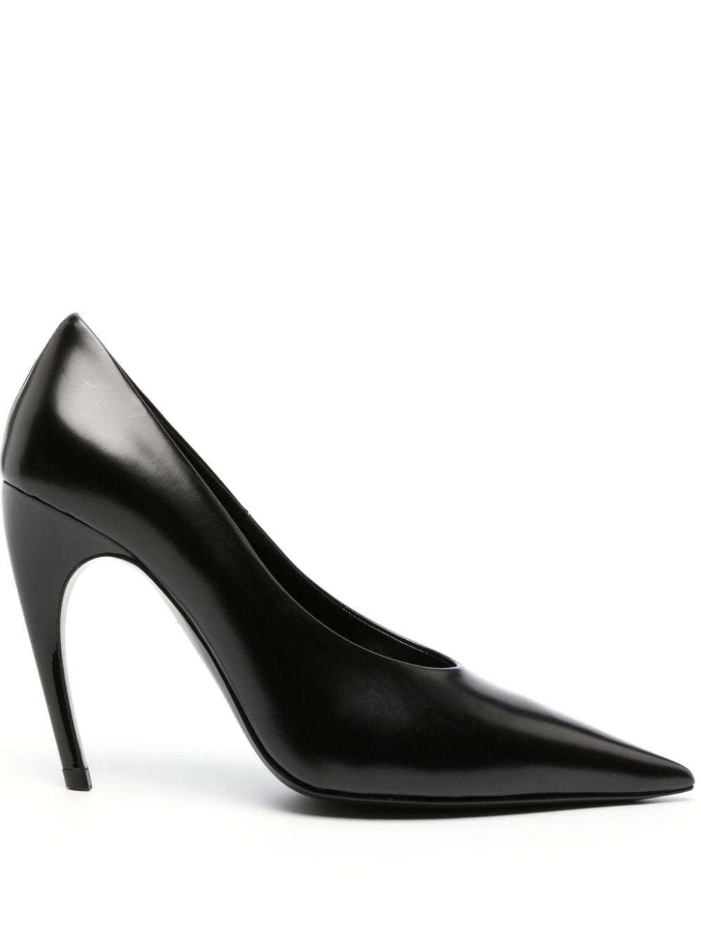 Nensi Dojaka 110mm leather pumps - Black von Nensi Dojaka