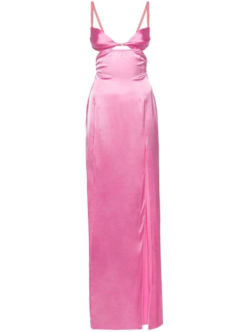 Nensi Dojaka Double Petal maxi dress - Pink von Nensi Dojaka