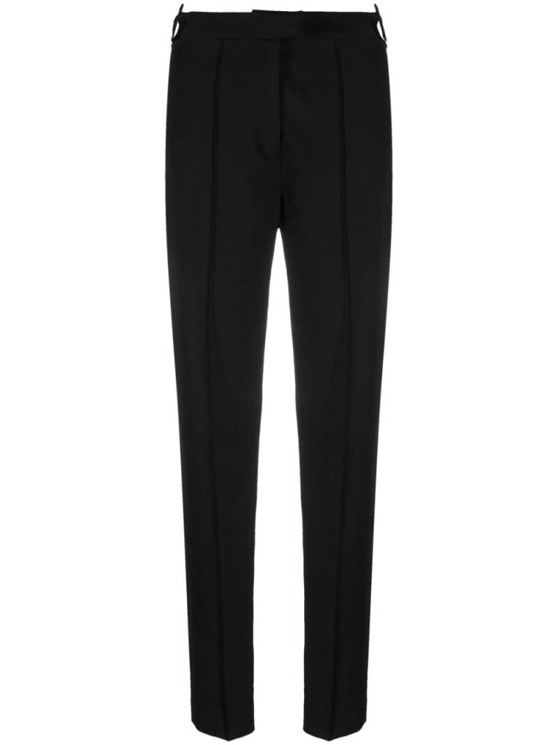 Nensi Dojaka cut-out detailing slim-fit trousers - Black von Nensi Dojaka