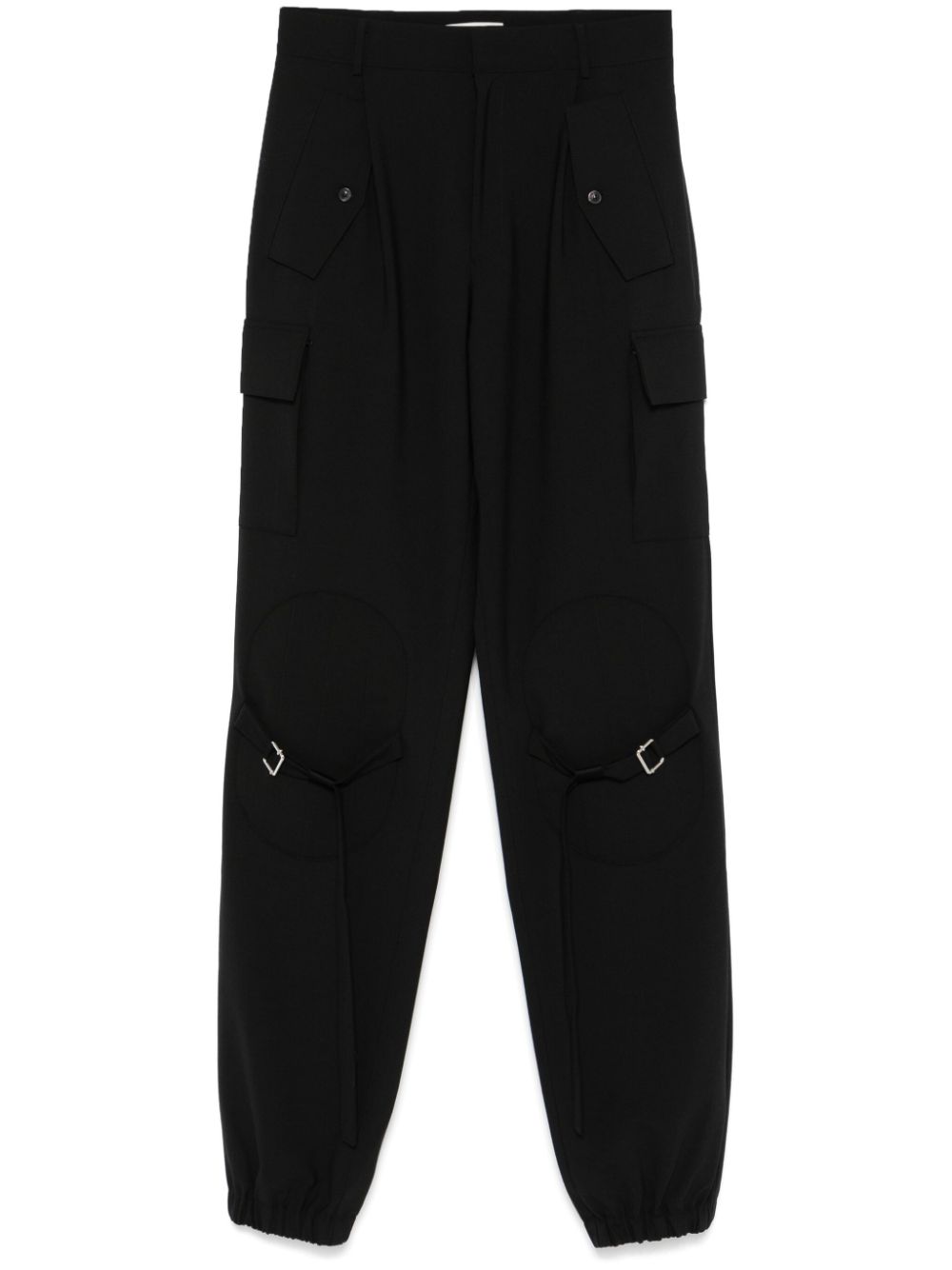 Nensi Dojaka tapered cargo trousers - Black von Nensi Dojaka