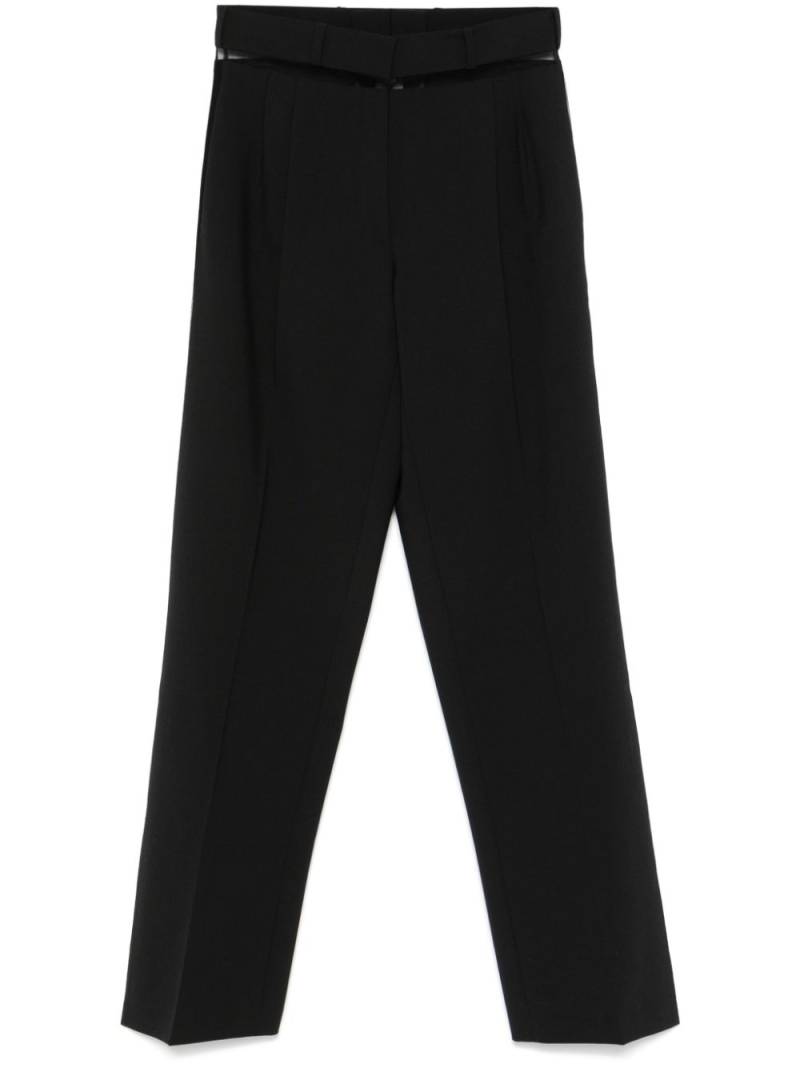 Nensi Dojaka wide-leg tailored trousers - Black von Nensi Dojaka