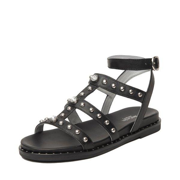 Sandalen, Flat Damen Black 36 von Nero Giardini