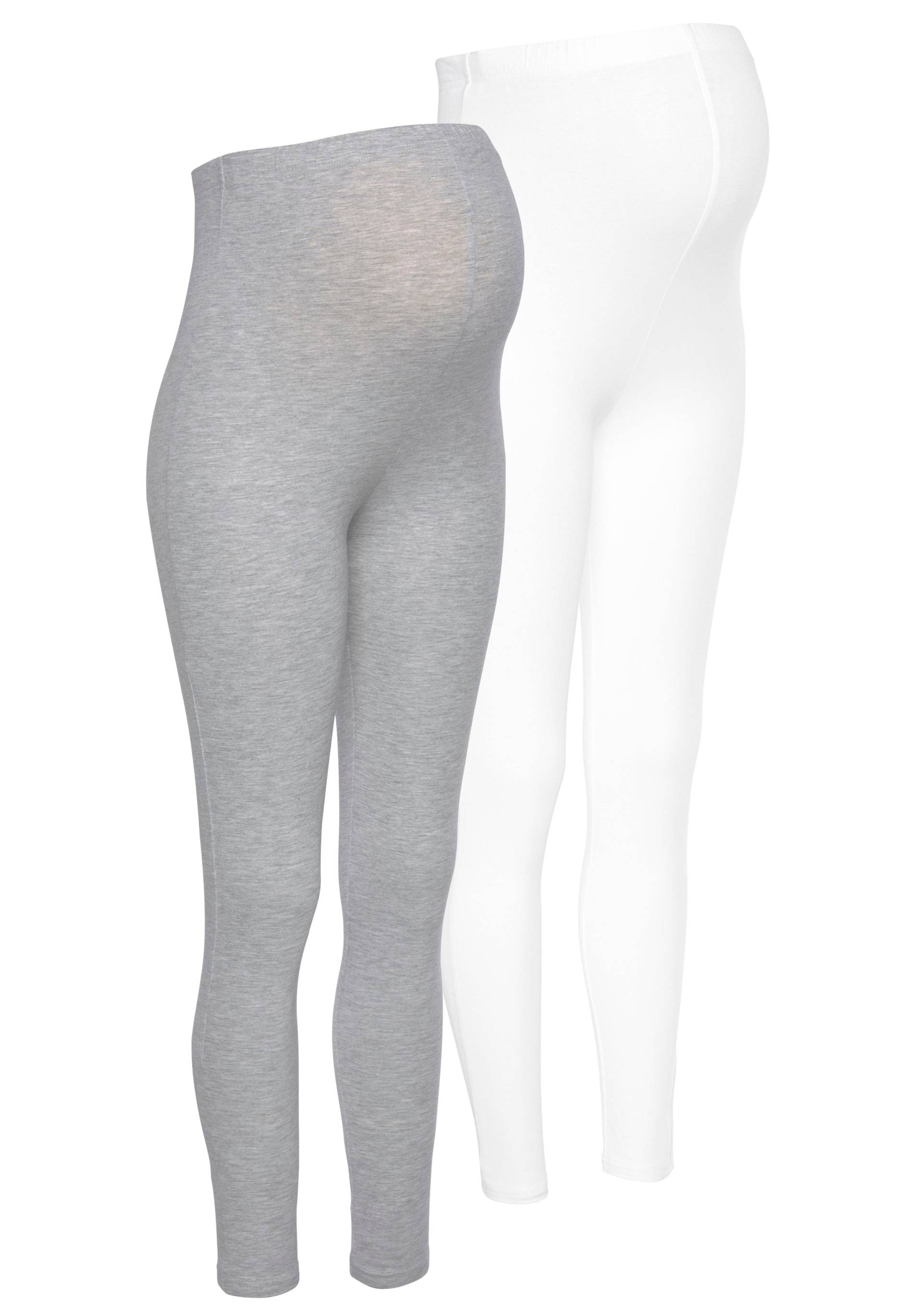 Neun Monate Umstandsleggings », 2er Pack Hose für Schwangerschaft und Stillzeit«, (Packung, 2 tlg.), lange Form von Neun Monate