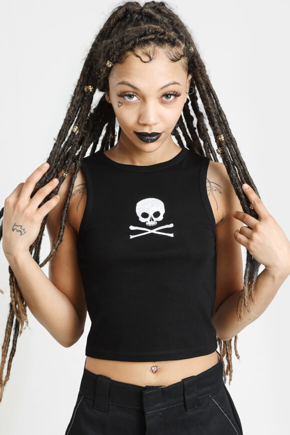 Nevertheless Crop Tanktop | Black | Damen | XL Nevertheless Crop Tanktop | Black | Damen | XL von Nevertheless