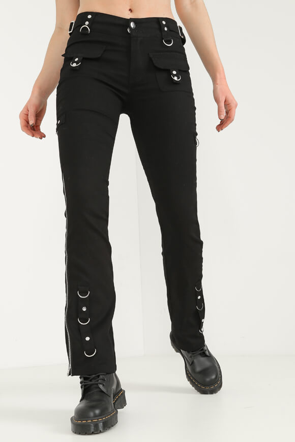 Nevertheless Flare-Hose | Schwarz | Damen  | 38 von Nevertheless