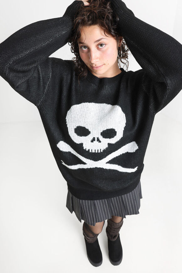 Nevertheless Oversize Strickpullover | Schwarz | Damen | M Nevertheless Oversize Strickpullover | Schwarz | Damen | M von Nevertheless