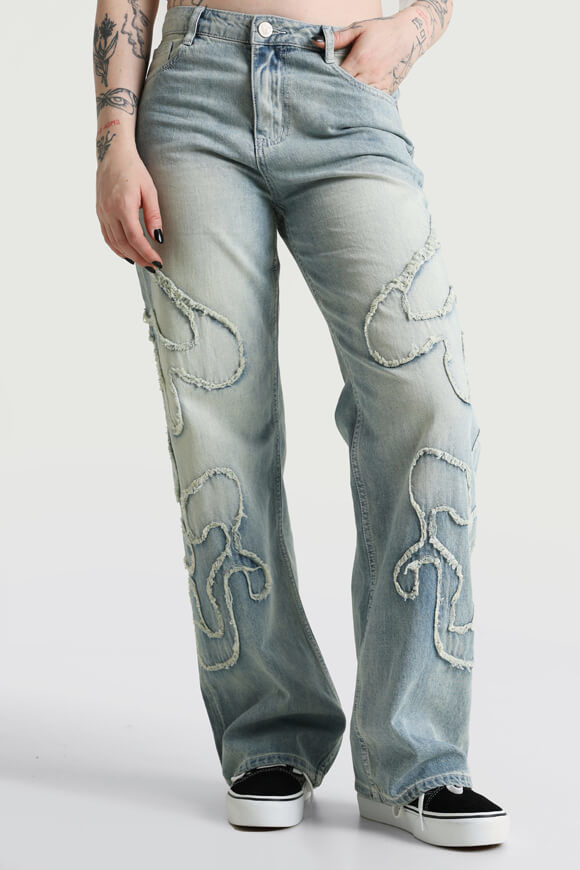 Nevertheless Wide Leg Jeans | Hellblau | Damen | 40 Nevertheless Wide Leg Jeans | Hellblau | Damen | 40 von Nevertheless