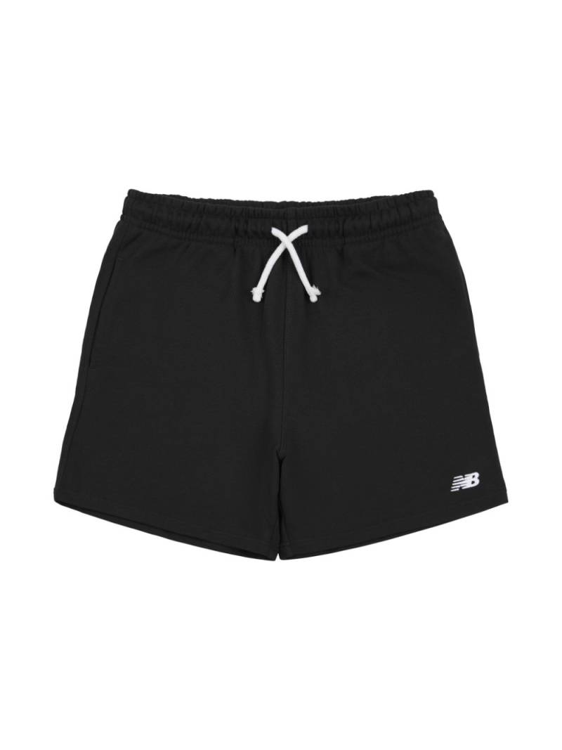 New Balance Kids cotton track shorts - Black von New Balance Kids