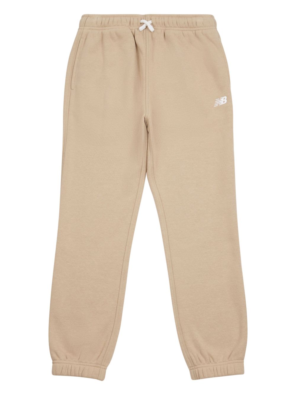 New Balance Kids logo-embroidered track pants - Neutrals von New Balance Kids