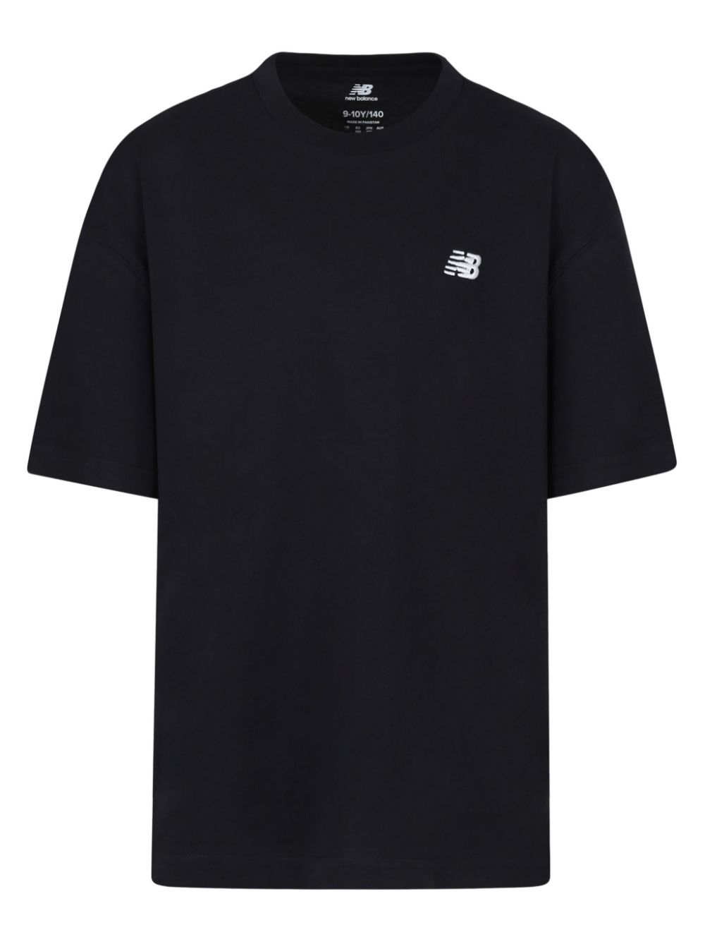 New Balance Kids logo-print T-shirt - Black von New Balance Kids