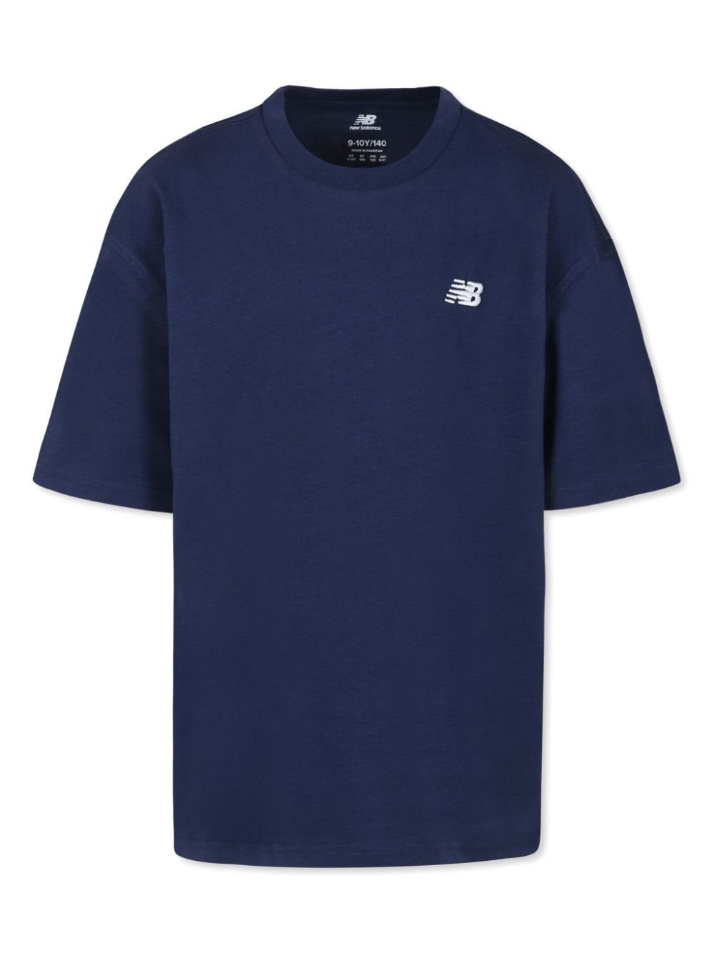 New Balance Kids logo-print T-shirt - Blue von New Balance Kids