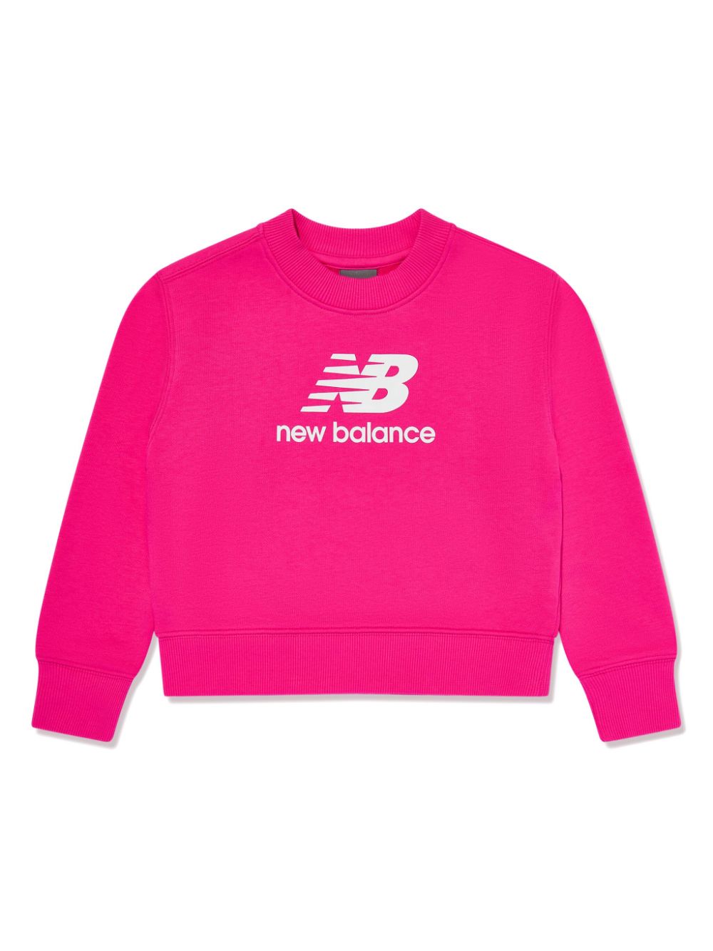 New Balance Kids logo-print sweatshirt - Pink von New Balance Kids