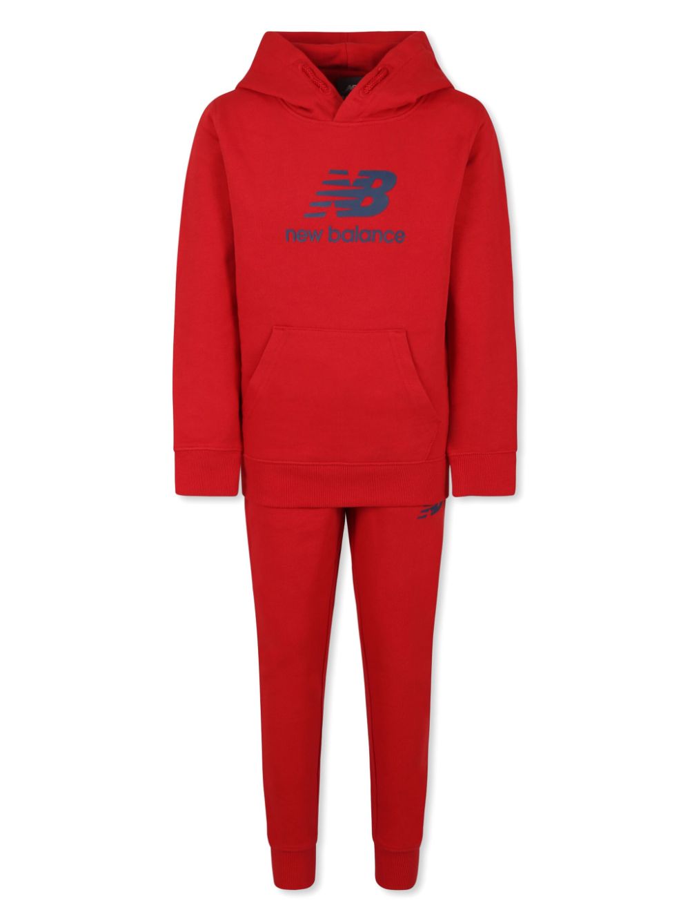 New Balance Kids logo-print tracksuit - Red von New Balance Kids