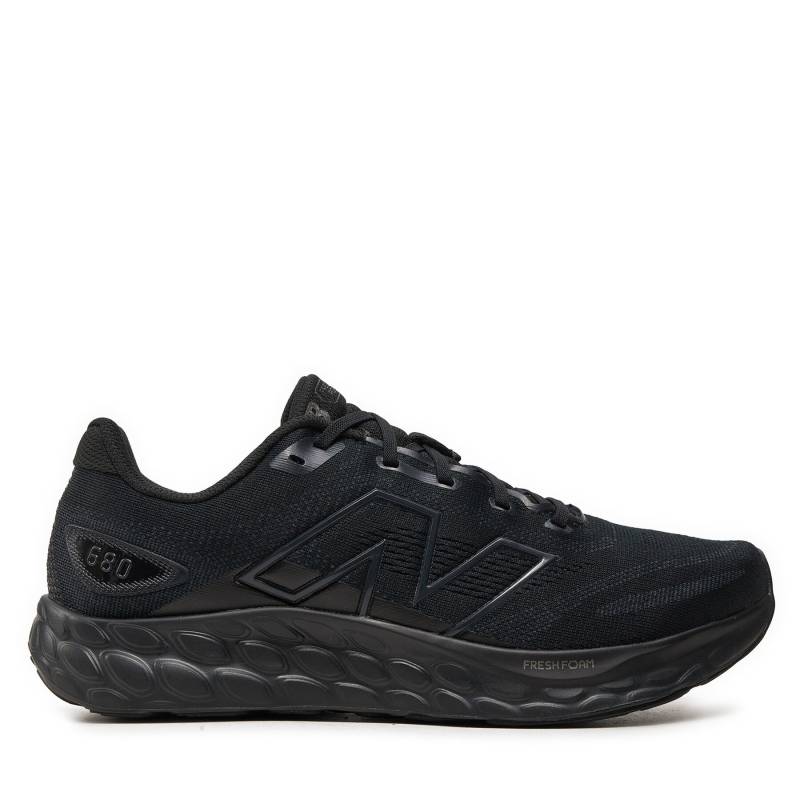 Laufschuhe New Balance Fresh Foam M680CK8 Schwarz von New Balance