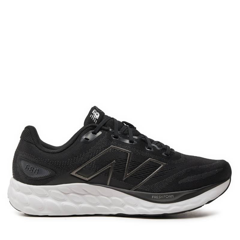 Laufschuhe New Balance Fresh Foam M680LK8 Schwarz von New Balance