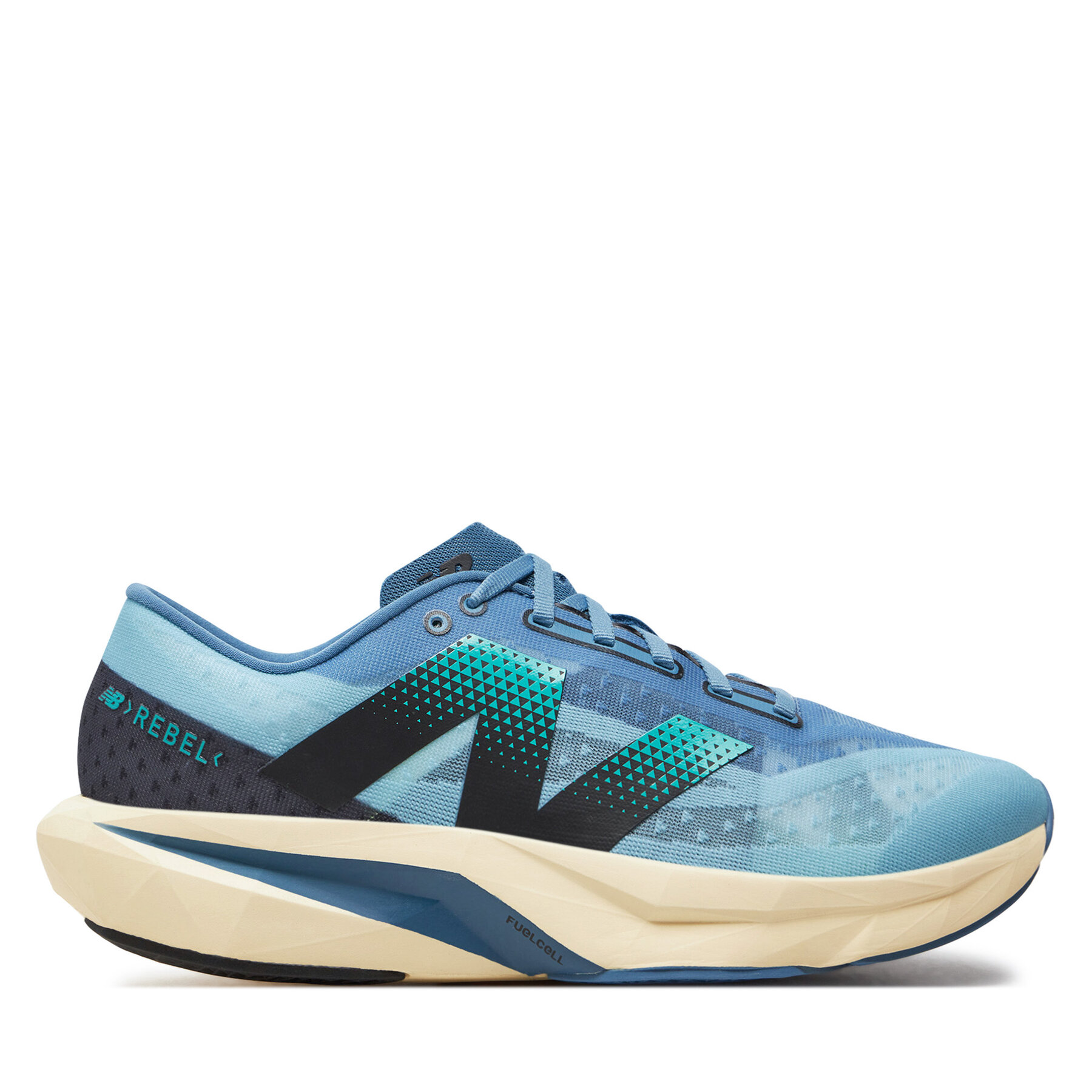 Laufschuhe New Balance FuelCell Rebel v4 MFCXCH4 Blau von New Balance