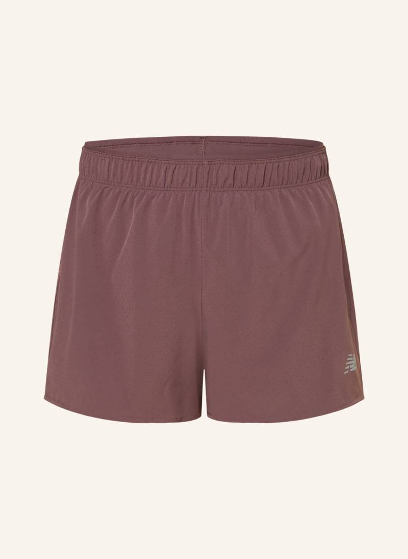 New Balance 2-In-1-Laufshorts Rc Short lila von New Balance