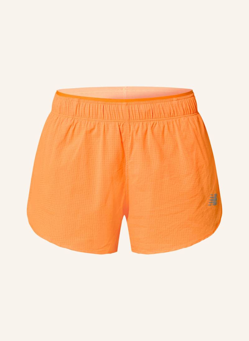 New Balance 2-In-1-Laufshorts Rc Ultra Light 3" orange von New Balance