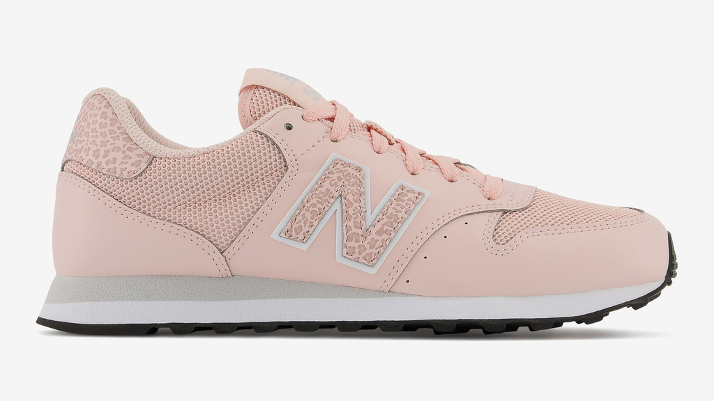 New Balance 500 Glitter Metallic Freizeitschuhe Damen, pink, Grösse: 35 von New Balance