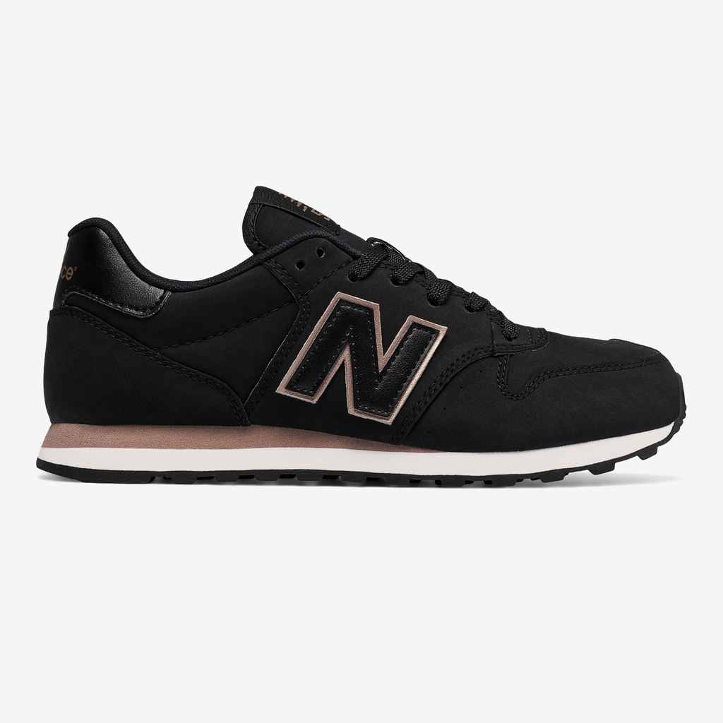 New Balance 500 Synthetic Freizeitschuhe Damen, schwarz, Grösse: 35 von New Balance