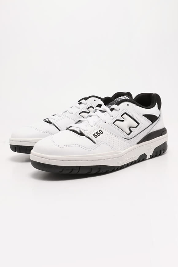 New Balance 550 Core Sneaker | White + Black | Herren  | EU42.5 von New Balance