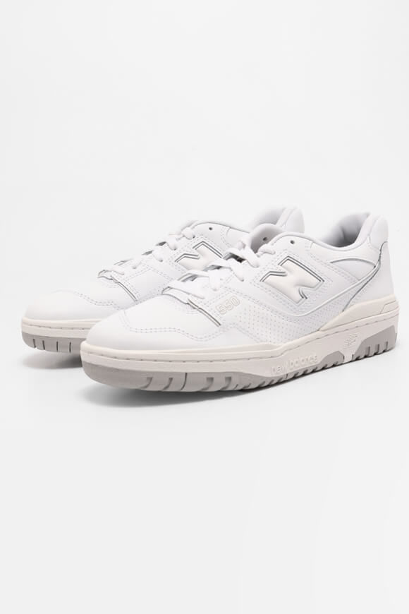 New Balance 550 Core Sneaker | White + Light Grey | Herren  | EU44 von New Balance