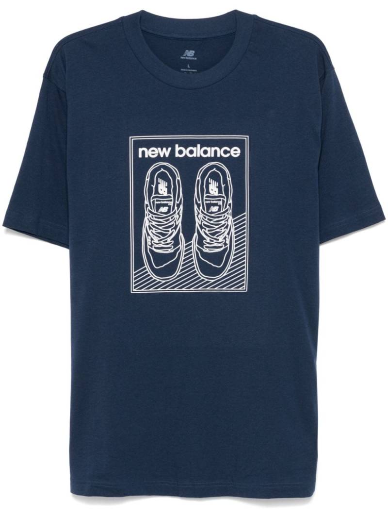 New Balance 550 T-shirt - Blue von New Balance