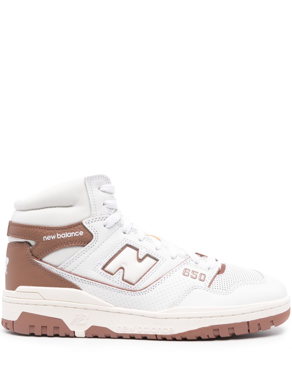 New Balance 550 leather sneakers - White von New Balance