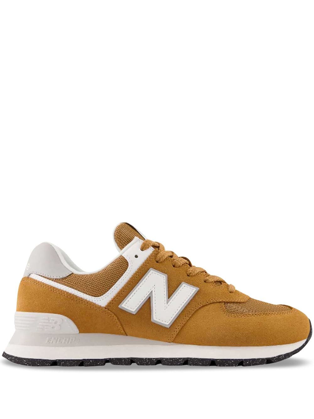 New Balance 574 "Brown/White" sneakers von New Balance