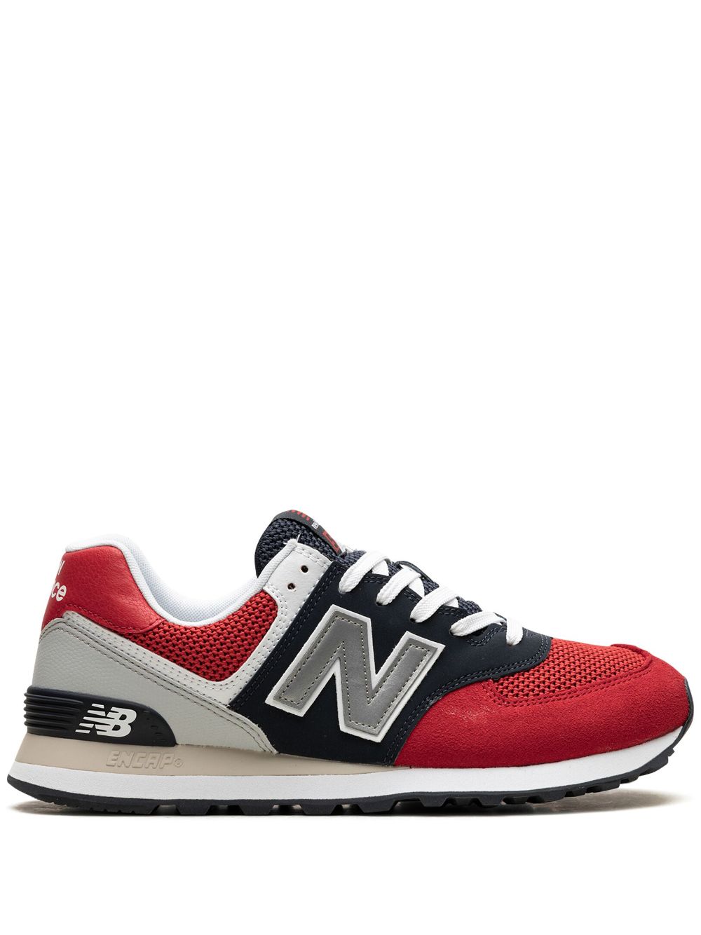 New Balance 574 Pebbled Sport "Team Red" sneakers von New Balance