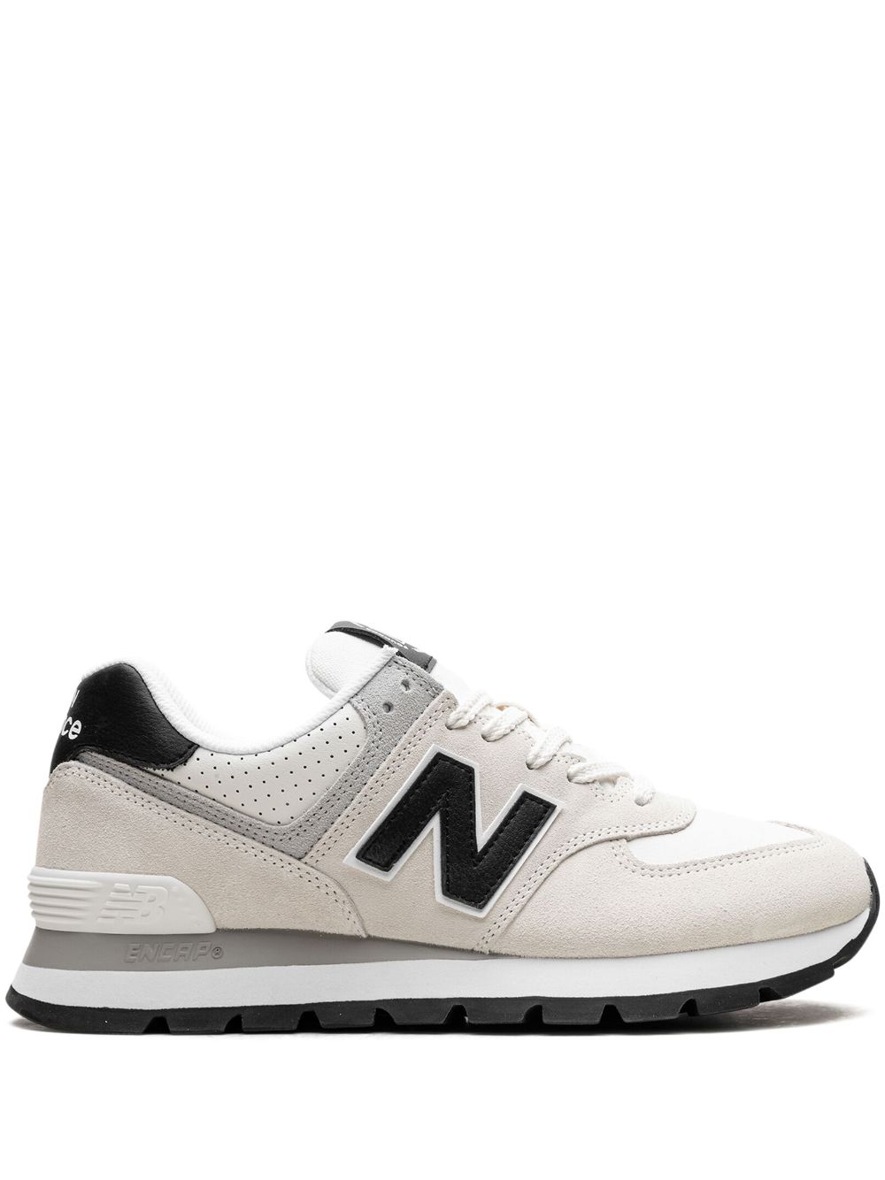 New Balance 574 Rugged "White Black" sneakers - Neutrals von New Balance