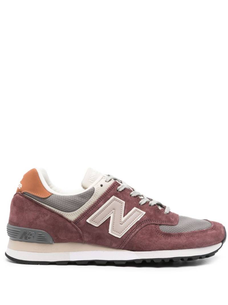 New Balance 576 panelled suede sneakers - Red von New Balance