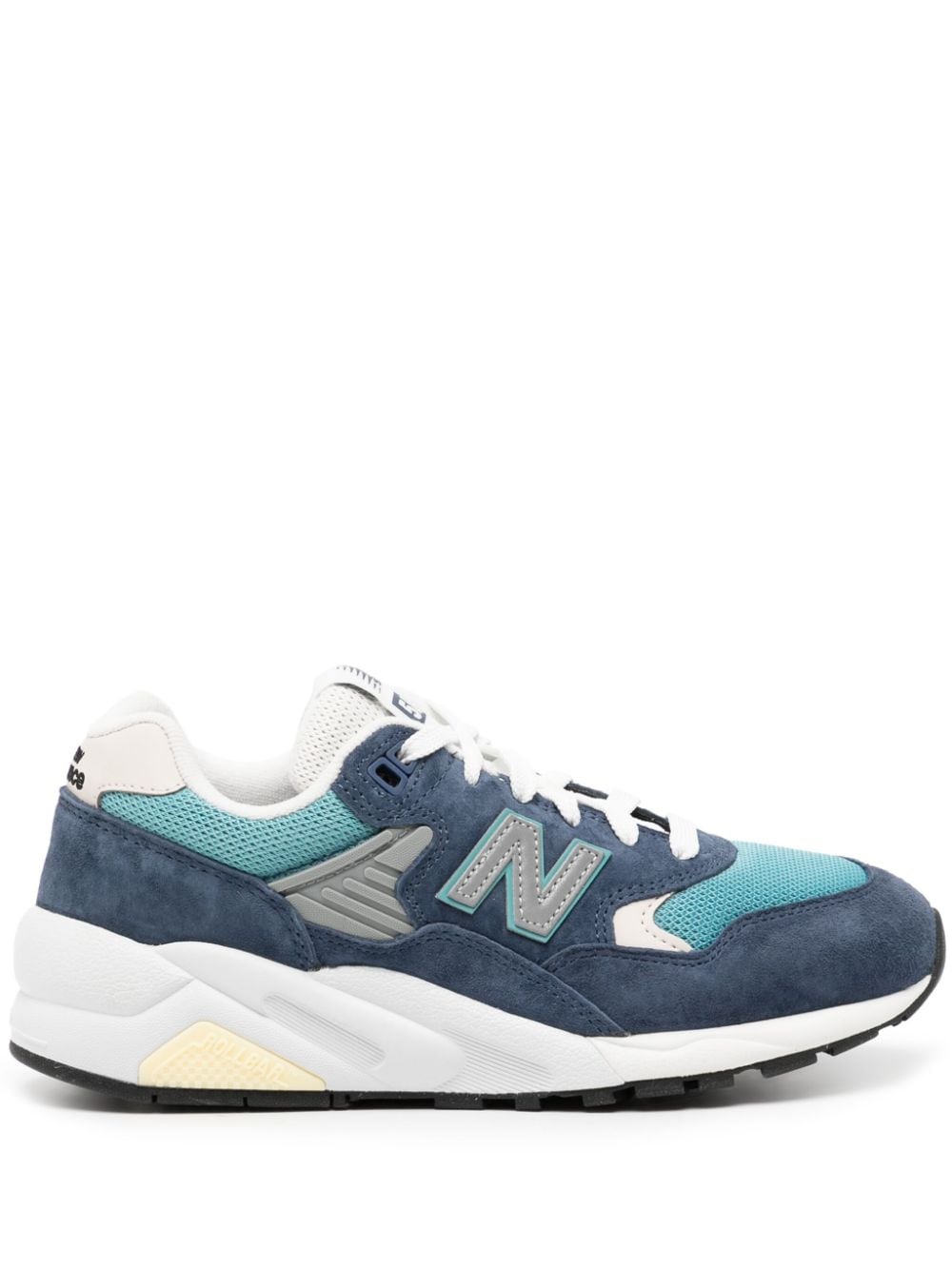 New Balance 580 V2 lace-up panelled sneakers - Blue von New Balance