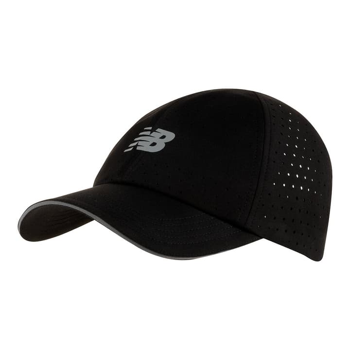 New Balance 6 Panel Pro Run Hat Cap schwarz von New Balance