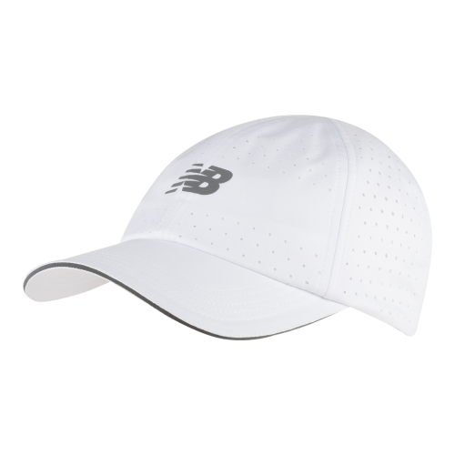 New Balance 6 Panel Pro Run Hat - weiss (Grösse: one size) von New Balance