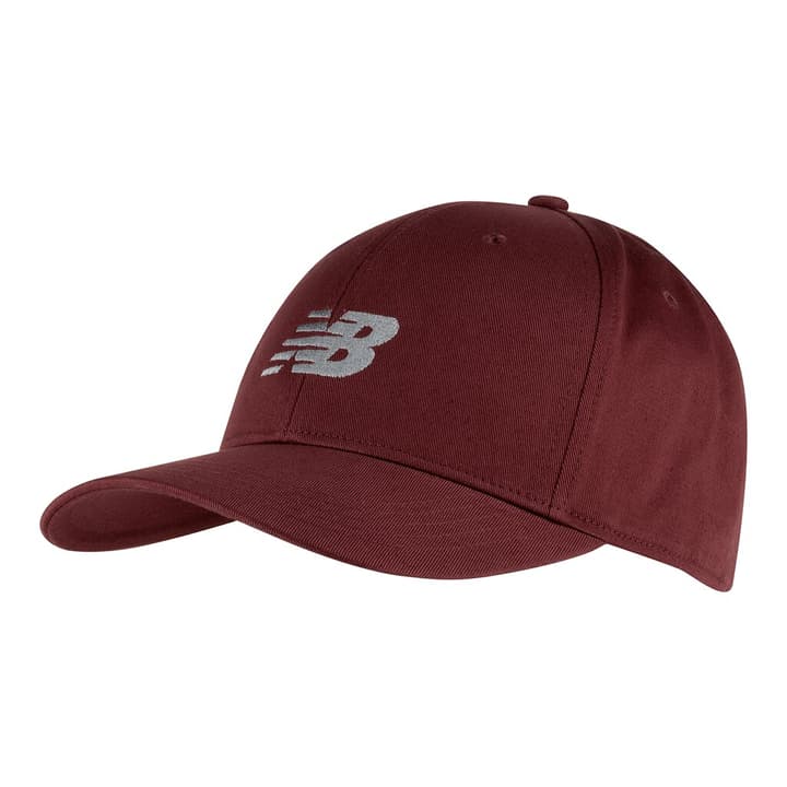 New Balance 6 Panel Structured Snapback Cap bordeaux von New Balance