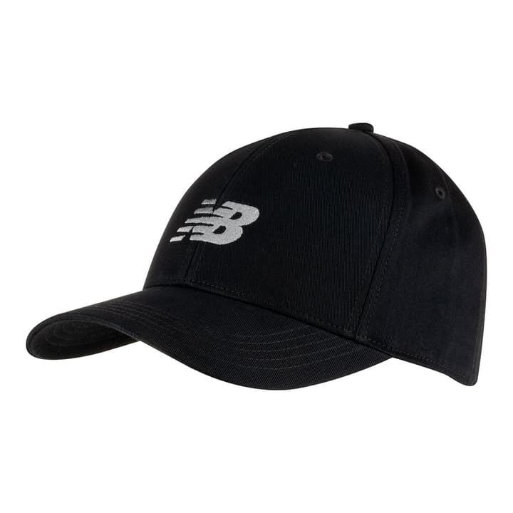 New Balance 6 Panel Structured Snapback Cap schwarz von New Balance