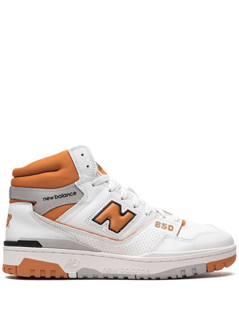 New Balance 650 "White/Canyon" sneakers von New Balance