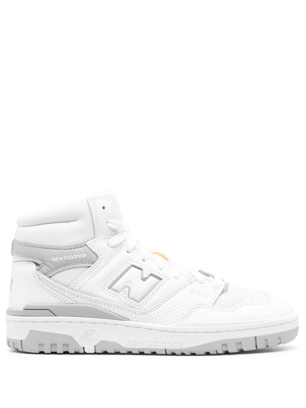 New Balance 650 high-top leather sneakers - White von New Balance