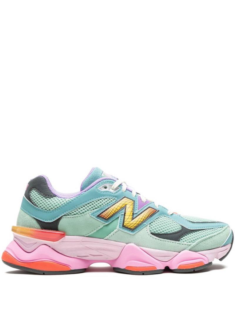 New Balance 9060 "Sage Leaf/Neo Flame" sneakers - Green von New Balance