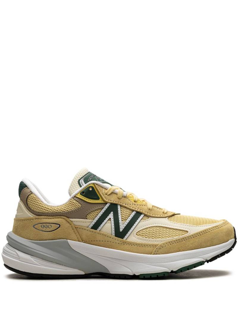 New Balance 990 "Pale Yellow/Forest Green" sneakers von New Balance