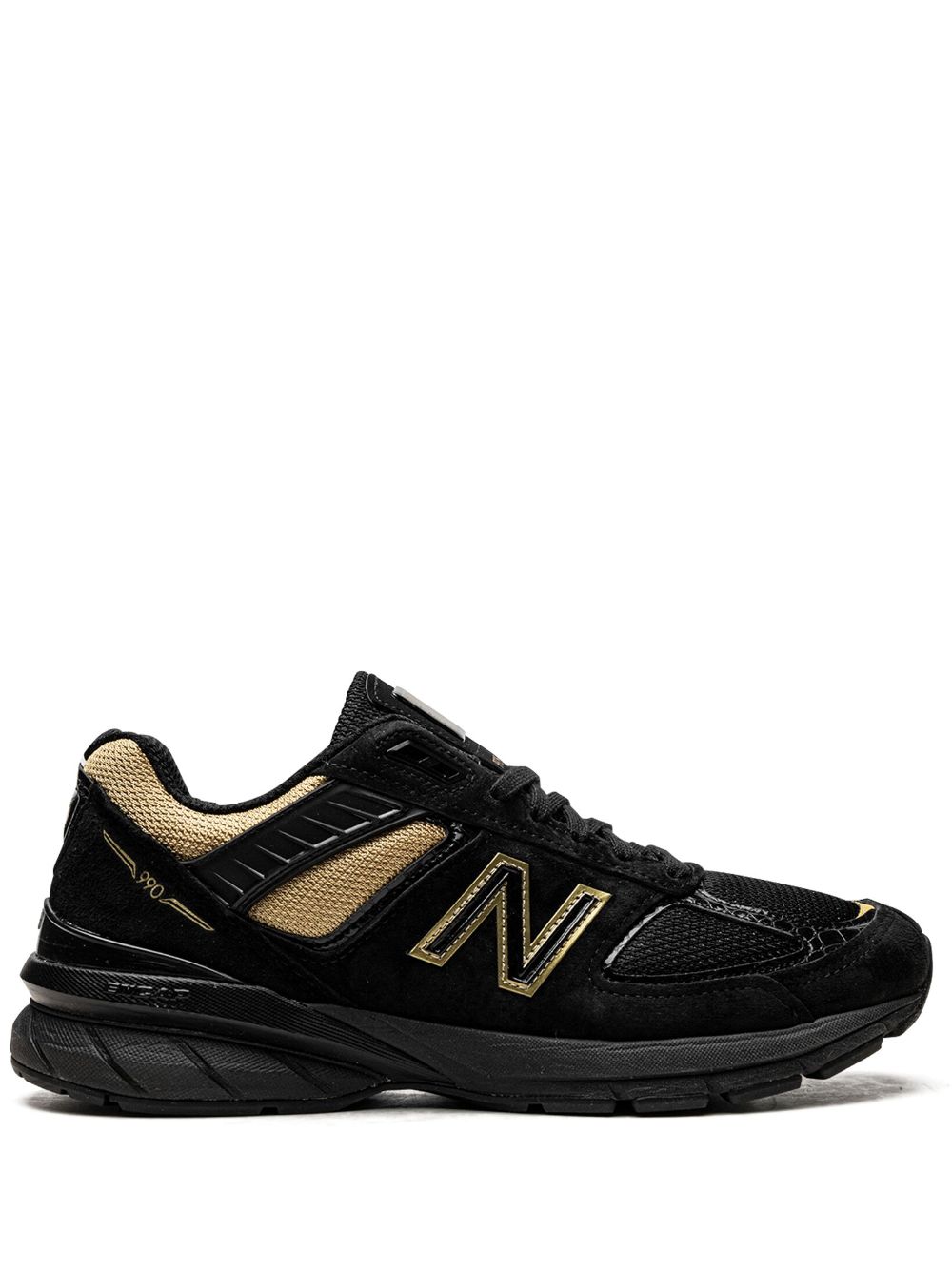 New Balance 990V5 "Black/Gold" sneakers von New Balance