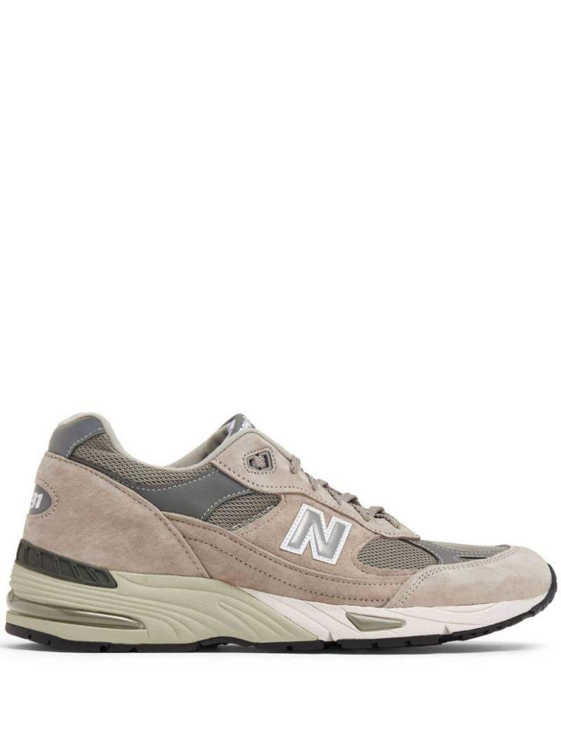 New Balance 991v1 logo-patch sneakers - Brown von New Balance