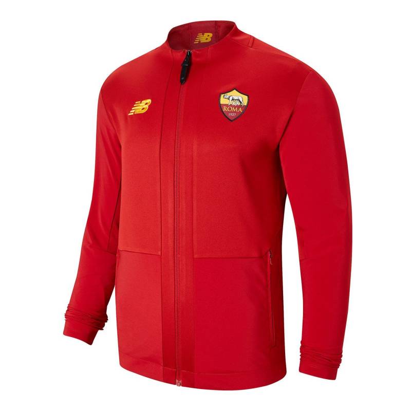 New Balance AS Roma Pre-Game Jacket 21/22-M M von New Balance