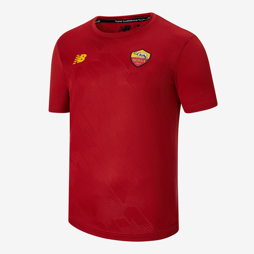 New Balance AS Roma Pre-Game Jersey 21/22  Herren, rot, Grösse: S von New Balance