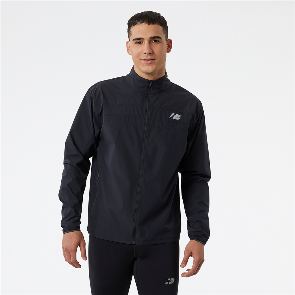 New Balance Accelerate Jacket Athletic Fit Herren, schwarz, Grösse: S von New Balance